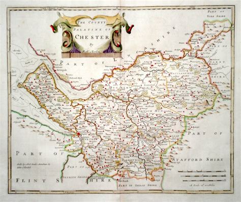 Antique Maps Of Cheshire