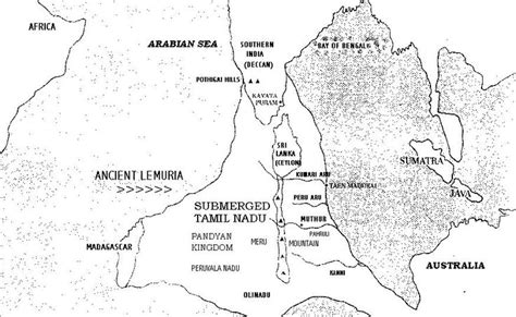 Map of ancient Lemuria | Atlantis, the lost city. | Pinterest