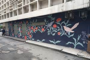 French Artist Cries Foul Over Censorship Of Nude Mural Near Bangkoks