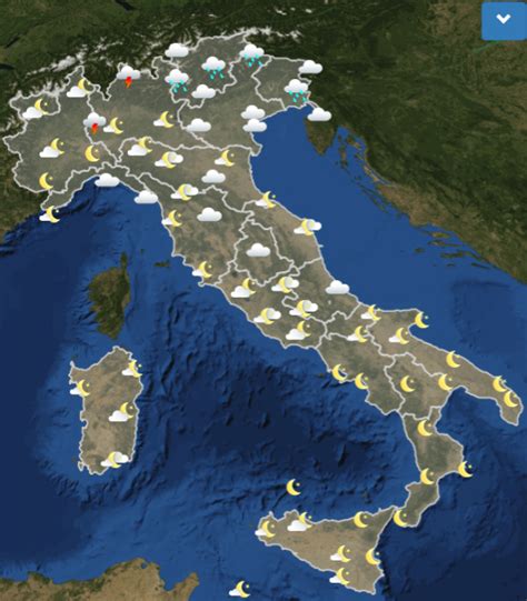 Le previsioni meteo per giovedì 2 maggio Il Post