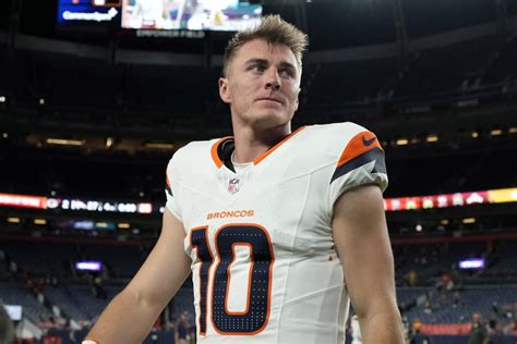 Rookie Bo Nix Named Broncos Starting Quarterback