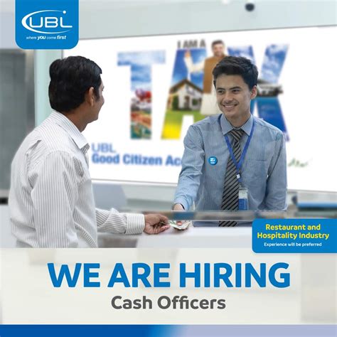 UBL Cash Officer Jobs 2023 Online Apply Ubldigital