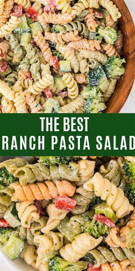 Ranch Pasta Salad Artofit