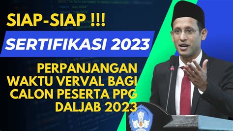 PPG Daljab 2023 Kabar Gembira Bagi Guru Belum Lulus Uji Kompetensi