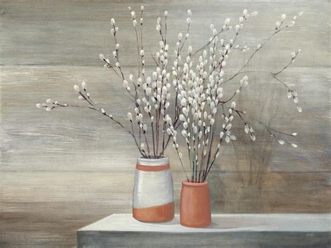 Pussy Willow Still Life Painting By Julia Purinton Fine Art America
