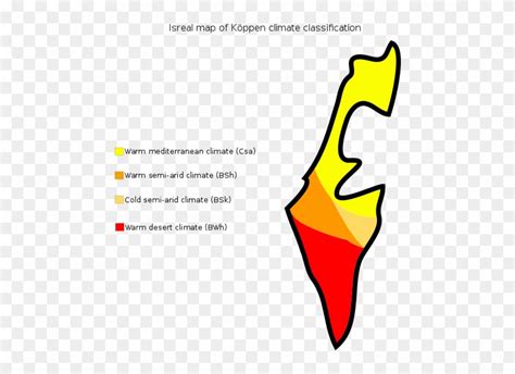 Israel Map Of Köppen Climate Classification - Koppen Climate Classification Israel Clipart ...