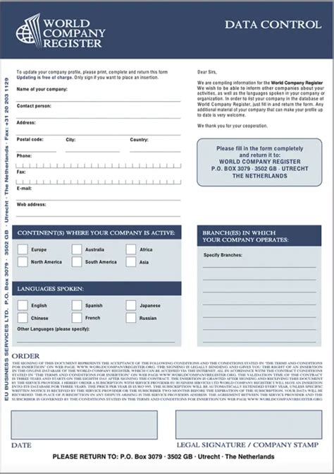 World Company Register Tutto Sulla Posta Elettronica