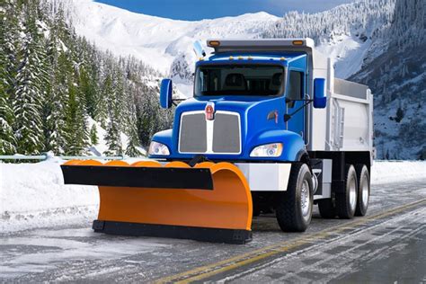 Plow And Snow Plow Trucks Vocational Papé Kenworth