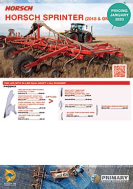 Horsch – Primary Sales Australia