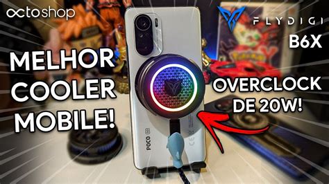 ESSE É O MELHOR COOLER PARA CELULAR QUE JÁ USEI Flydigi B6X YouTube