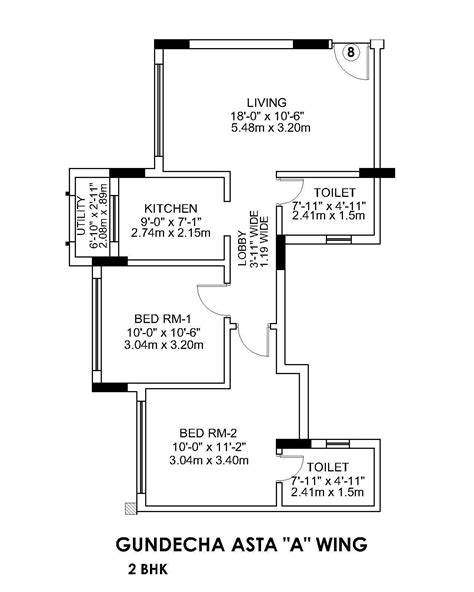 Gundecha Asta Floor Plans - Sakinaka, Mumbai