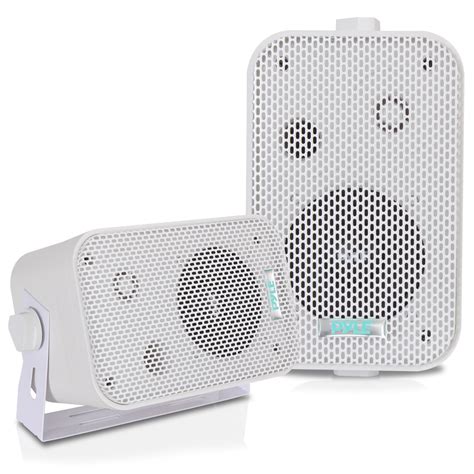 Dual Waterproof Outdoor Speaker System Inch Pair Of Weatherproof