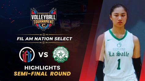 DLSU VS Fil Am Nation Full Game Highlights Fil Am Nation Select