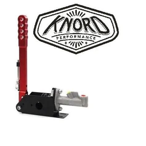 Red Universal Long Hydraulic Vertical Handbrake Drift Hydro Racing