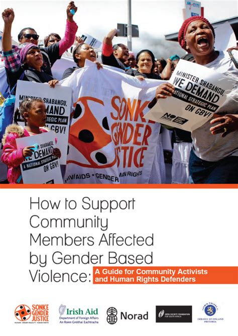 How To Support Community Members Affected By Gender Based Violence