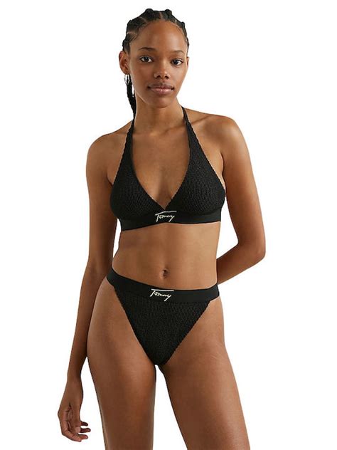 Tommy Hilfiger Bikini Τριγωνάκι Μπλε UW0UW04489C2P Skroutz gr