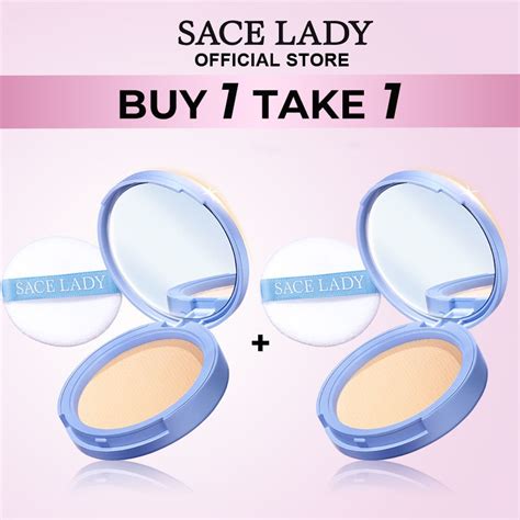 Sace Lady Face Powder Oil Control Matte Setting Powder Long Lasting