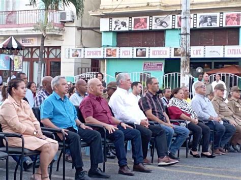 Radio Havana Cuba D Az Canel Attends Commemorative Ceremony For The