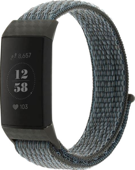 Strap It Nylon Bandje Geschikt Voor Fitbit Charge Fitbit Charge