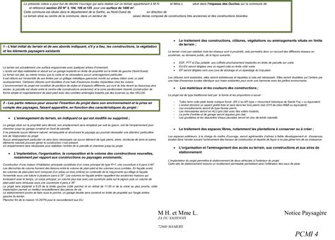 Exemple Notice Descriptive Permis De Construire Rénovation Guide