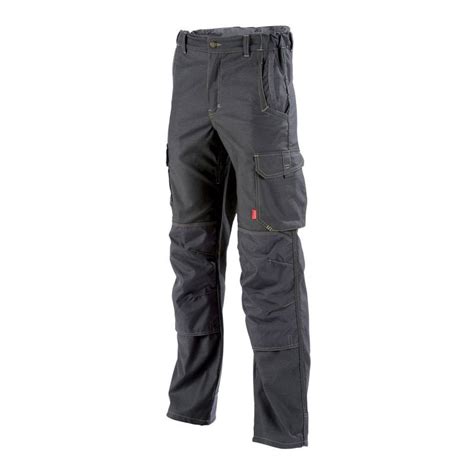 Pantalon De Travail Multipoches Homme Hakan Charcoal T Lafont