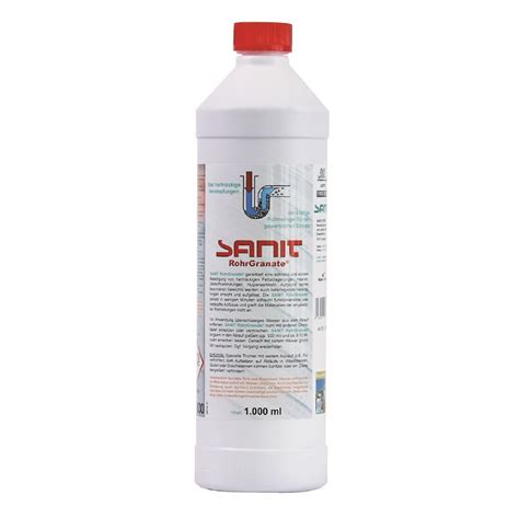 Sanit Rohrgranate Ml Flasche B Dermaxx Ihr Onlineshop F R