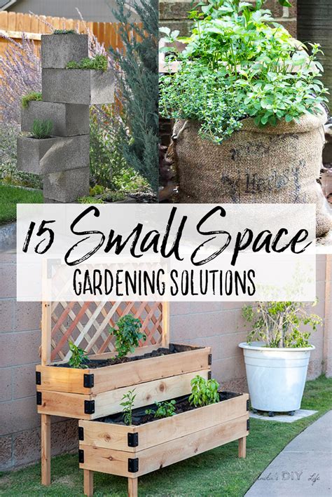 15+ DIY Small Space Gardening Solutions - Our Handcrafted Life