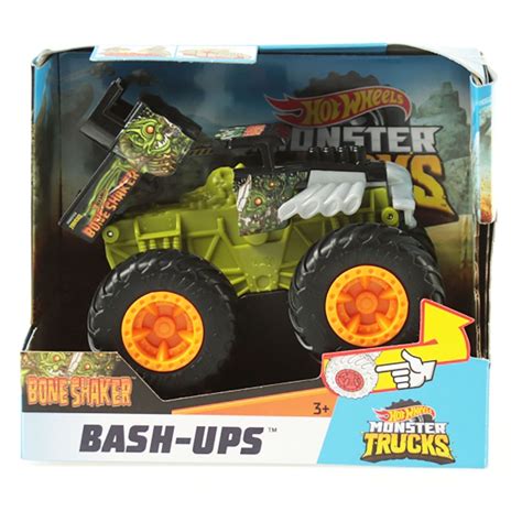 Masina Hot Wheels By Mattel Monster Trucks Bone Shaker CasaMo Ro Zeci De Mii De Produse
