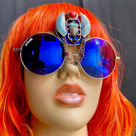 Third Eye Sunglasses Rave Festival Outfit Shades Glasses Etsy