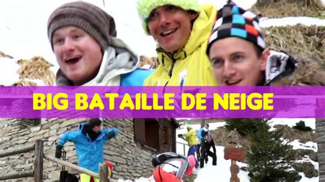 Bataille De Boules De Neige Geante Avec La Guliveteam Gulli Youtube