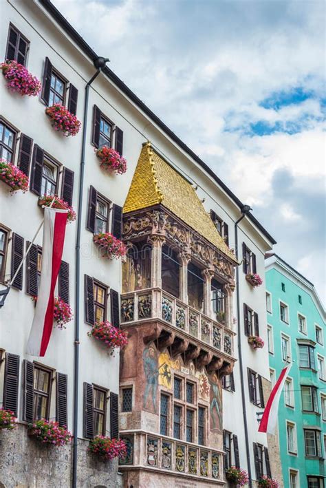 The Golden Roof Innsbruck Austria Stock Photo Image Of History