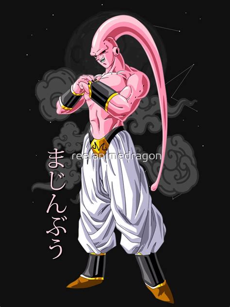 Majin Buu Adult Dragonball T Shirt By Reelanimedragon Redbubble