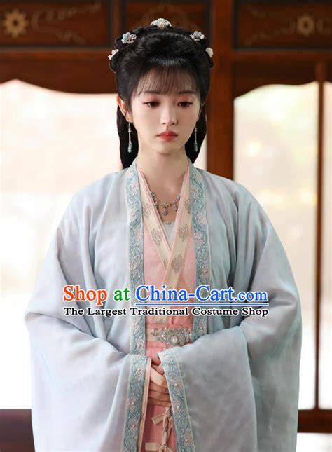 China Royal Princess Costumes Tv Series New Life Begins Li Wei Clothing