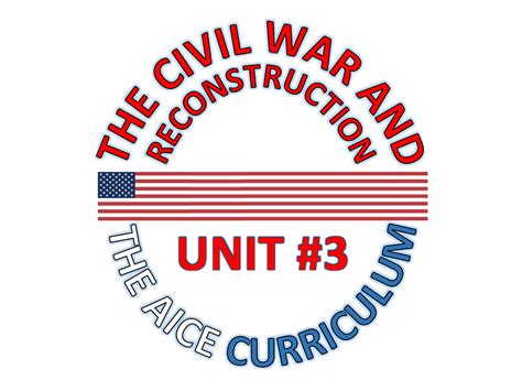 Civil War And Reconstruction Notes Teaching Resources