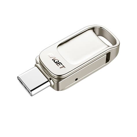 EAGET CU31 64GB High Speed Metal USB Flash Drive USB3 0 Type C Dual