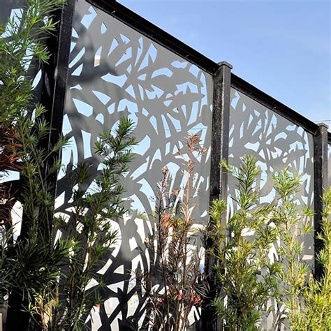 Garden Landscape Metal Fence Panel Decorative Metal Fence PVC Fence ...