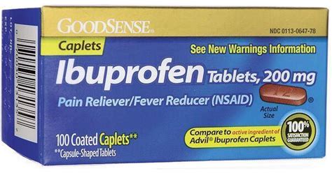 Good Sense Ibuprofen 200 Mg 100 Caplets See Price