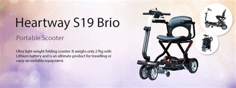 Heartway S Brio Portable Mobility Scooter