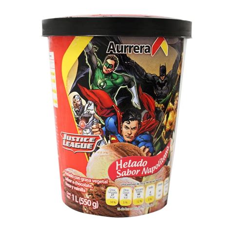 Helado Aurrera Sabor Napolitano 1 L Walmart