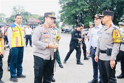 Pastikan Kesiapan Kapolda Sumsel Tinjau Jalur Mudik Dan Arus Balik