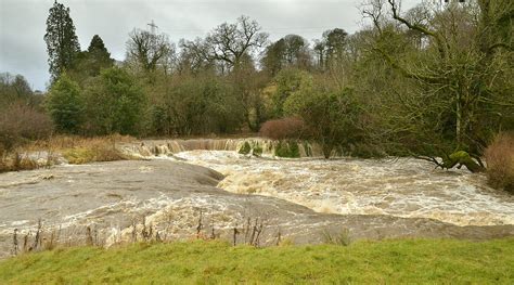 Rotten Calder In Spate Milheugh Falls Blantyre James Brown Flickr