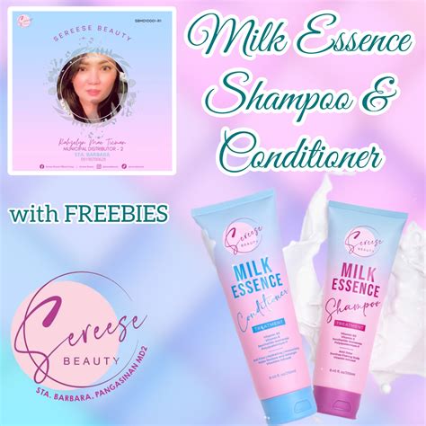 SEREESE BEAUTY MILK ESSENCE SHAMPOO CONDITIONER Lazada PH