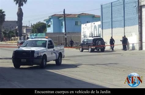 Encuentran Cuerpos En Veh Culo De La Jard N