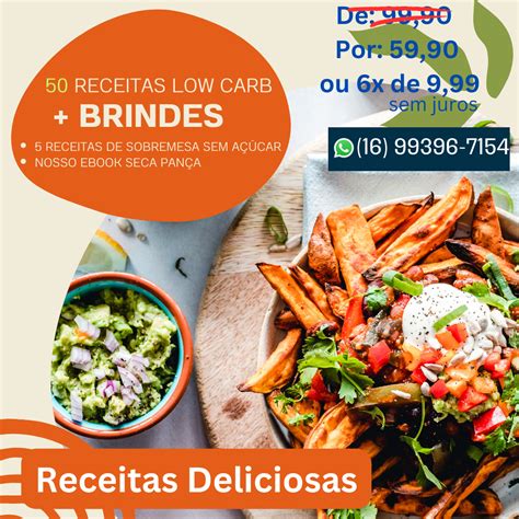 50 Receitas Low Carb Brindes Jdivulga Hotmart