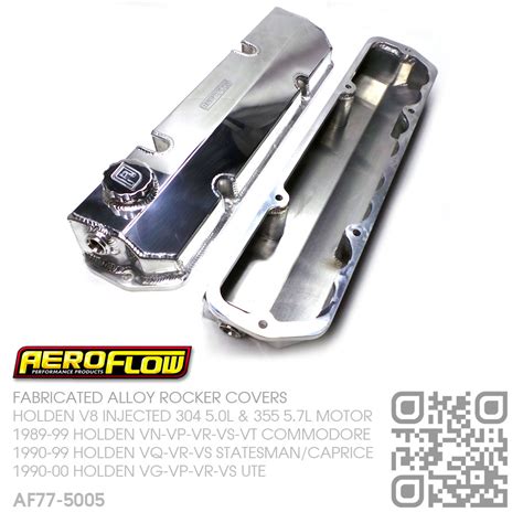 Aeroflow Fabricated Rocker Covers V Holden Vn Vp Vr Vs Vt