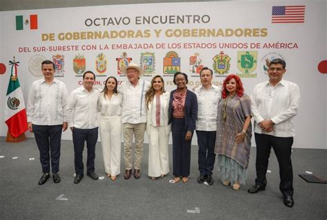 Cancún sede de encuentro de gobernadoras y gobernadores del Sur Sureste