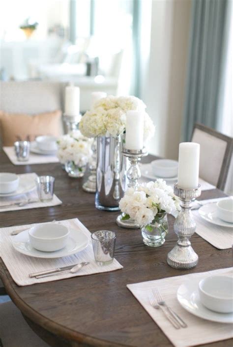 Gorgeous Simple Dinner Party Tablescape Dining Room Table