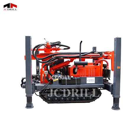 Hydraulic Crawler Mounted Water Well Drilling Rig For 200m China 200