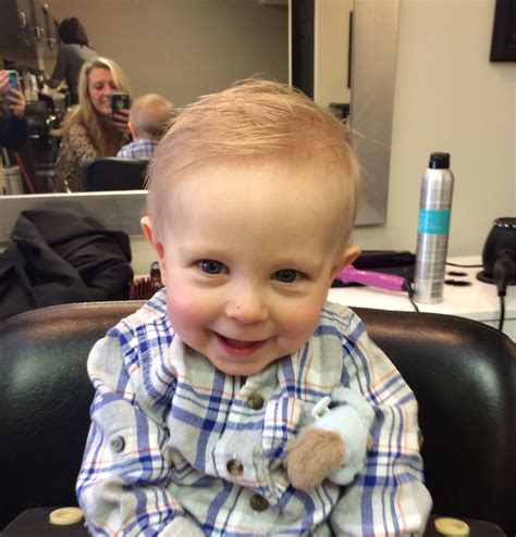 Calebs 1st Haircut Was A Success He Is My Handsome Almost 1 Year Old