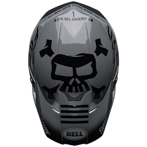 Casco Bell Moto Spherical Fasthouse Bmf Grigio Nero Opaco Lucido